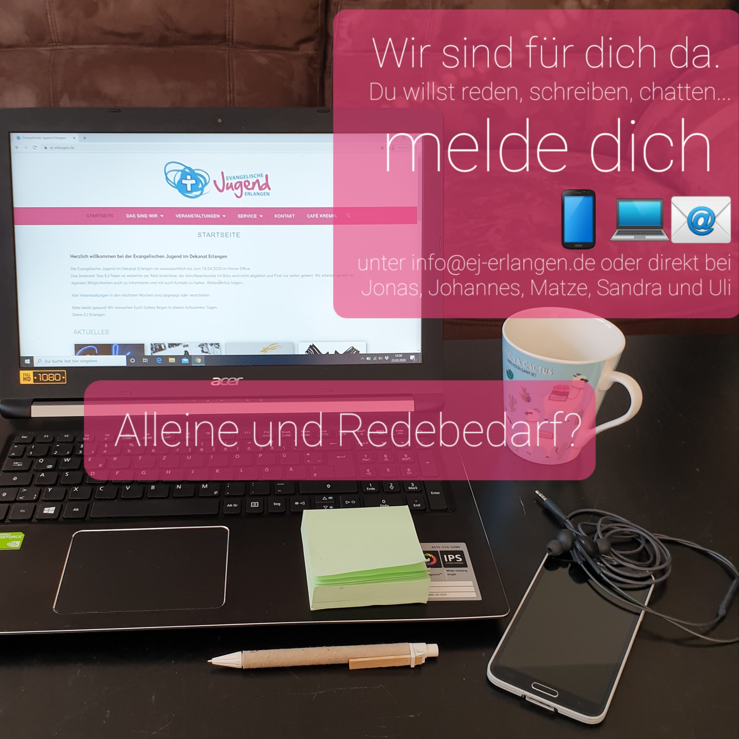 Du betrachtest gerade Wir sind da