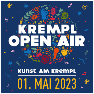 Schriftzug und Logo Krempl Open Air