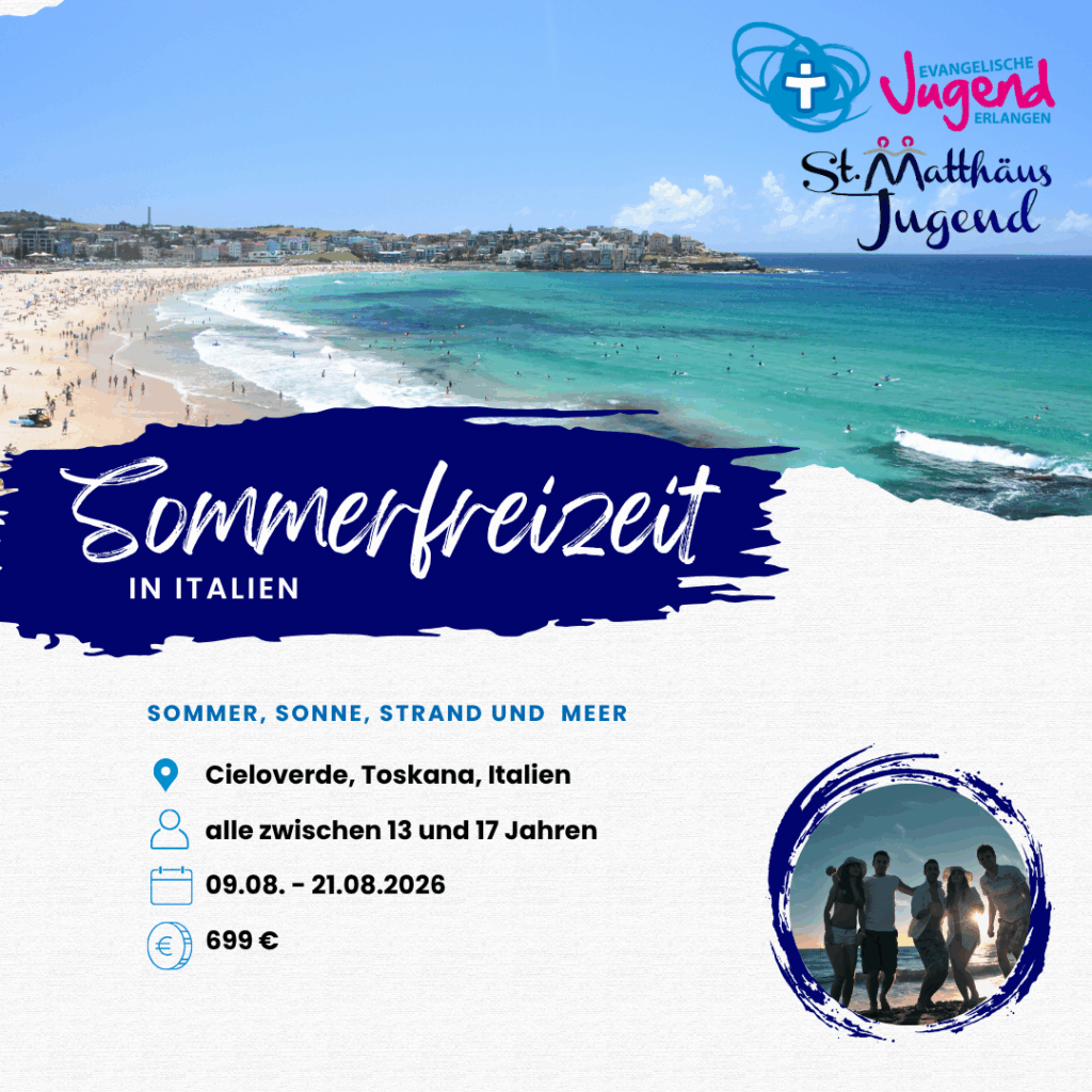 Flyer Sommerfreizeit 2026